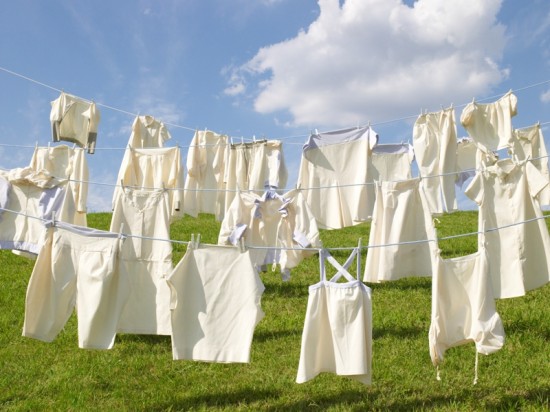 ¡La ropa nueva también se lava!