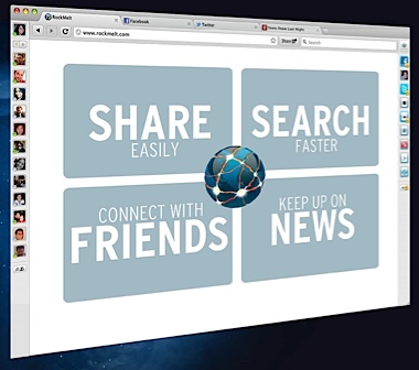 Rockmelt y los navegadores para el internet más social