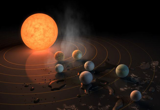 La atmósfera de los planetas de TRAPPIST-1 podría haber sido destruida