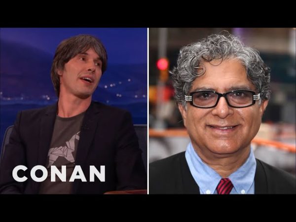 Professor Brian Cox Enraged Deepak Chopra – CONAN on TBS