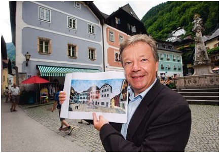 El malestar de un pueblo austriaco clonado en China