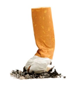 La aspiración mortal: fumando tabaco.