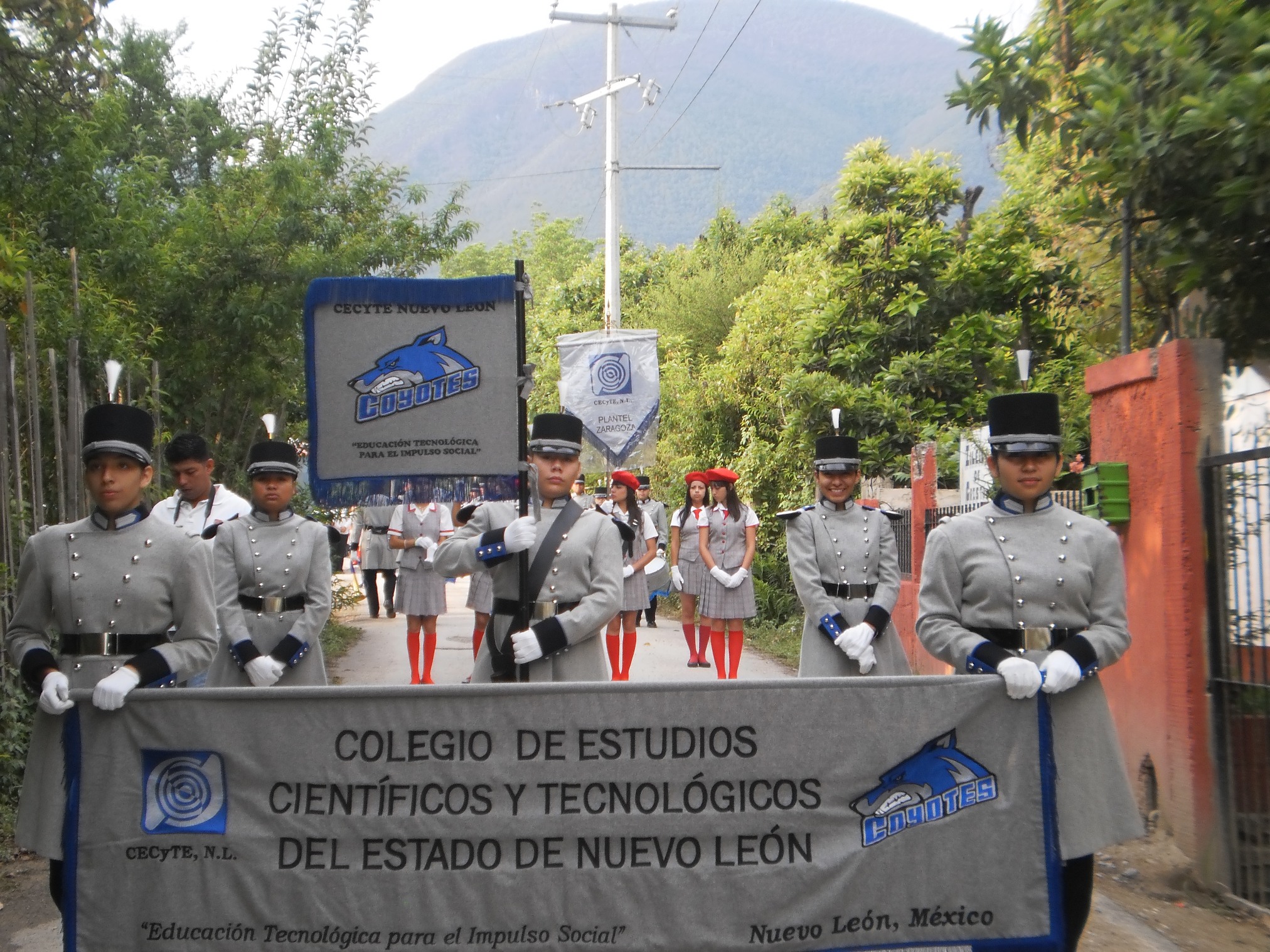 Desfile en el municipio de General Zaragoza