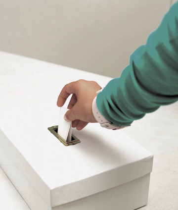 Una muestra representativa para votar…