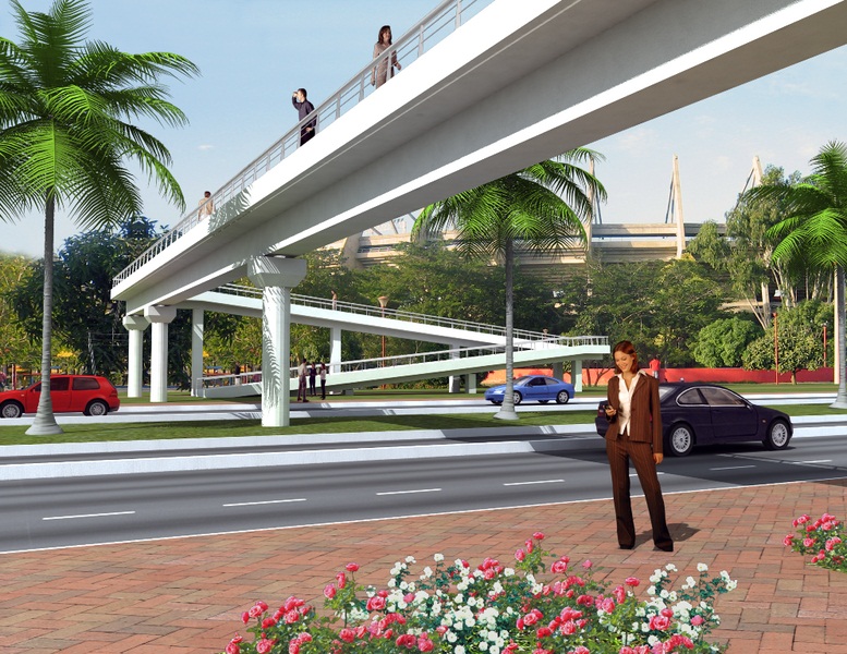 Los puentes peatonales