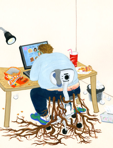 ¿Y tú, cuánto tiempodedicas al internet y las redes sociales?