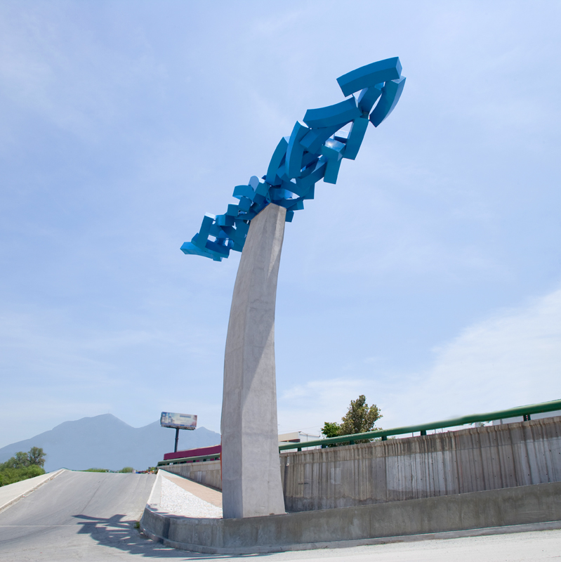 El peso de la escultura pública en Monterrey