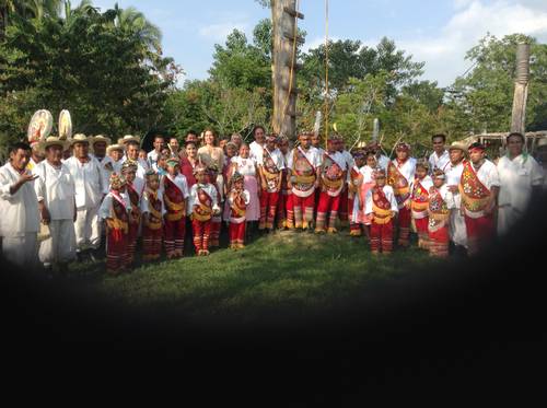 Primer aniversario del Centro de las Artes Indígenas de Papantla, Veracruz.
