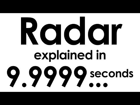 El radar explicado en 10 segundos
