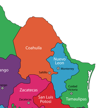 El Estado de NL y Coahuila