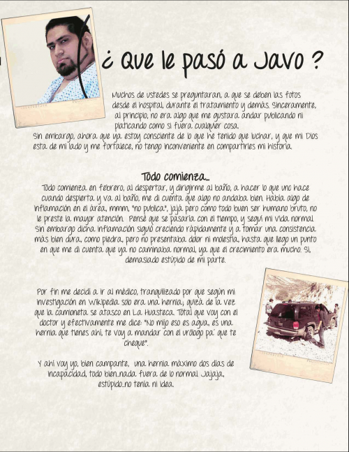 ¿Qué le pasó a Javo?