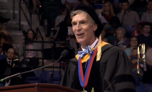 Bill Nye Encourages UMass Lowell Students to Forget the Conspiracy Theories & ‘Change the World’