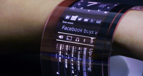 Digital displays get flexible