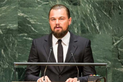 Leonardo DiCaprio pide a todos en el mundo dejar de fingir que los datos no existen