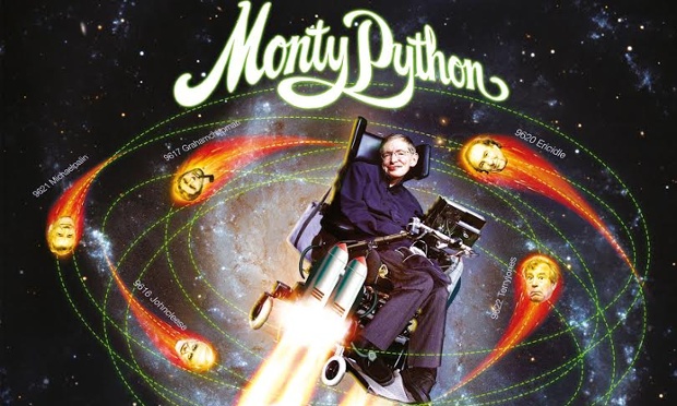 Stephen Hawking Sings Monty Python… Galaxy Song (Music Video)