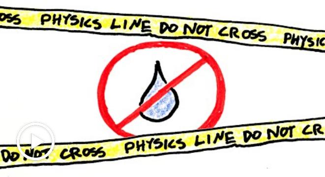 Why Raindrops Are Mathematically Impossible