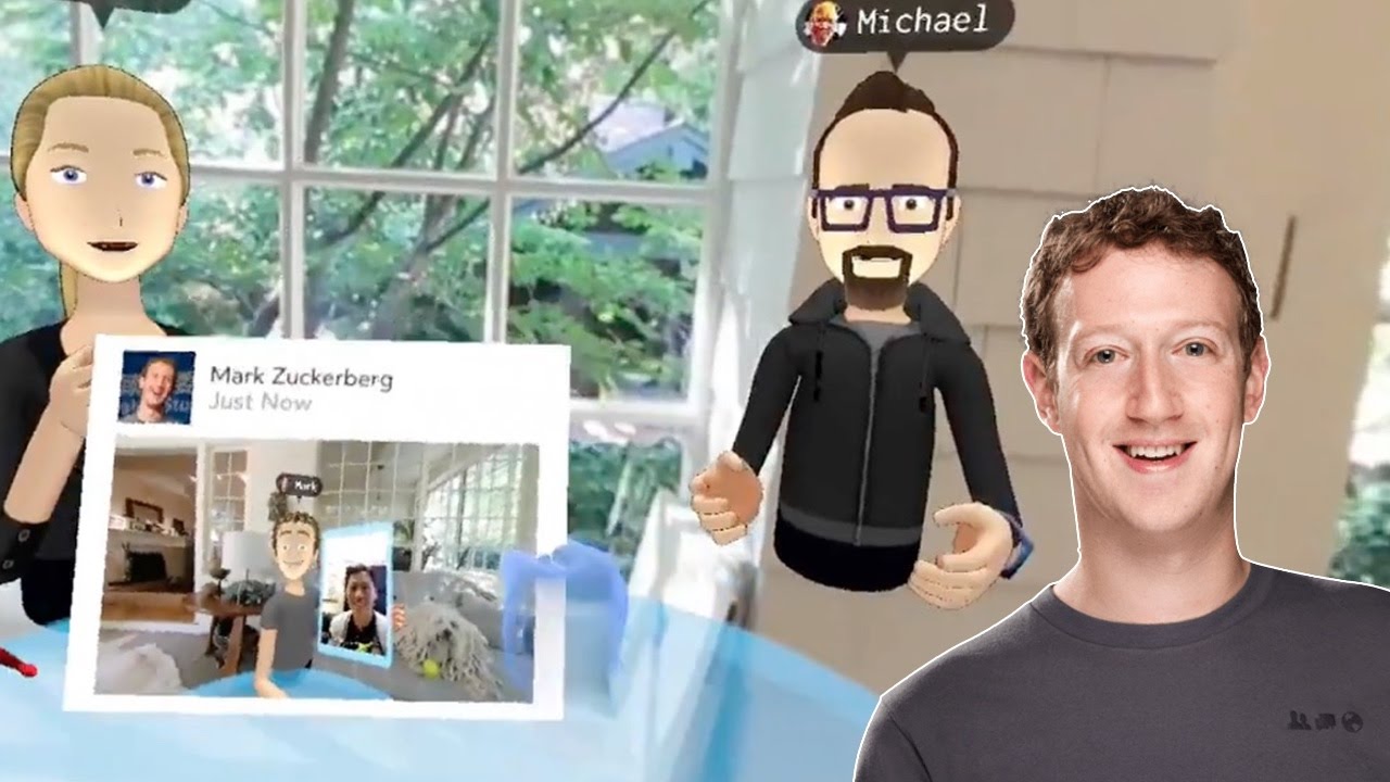 Facebook Mark Zuckerberg Social VR Demo OC3 Oculus Connect 3 Keynote