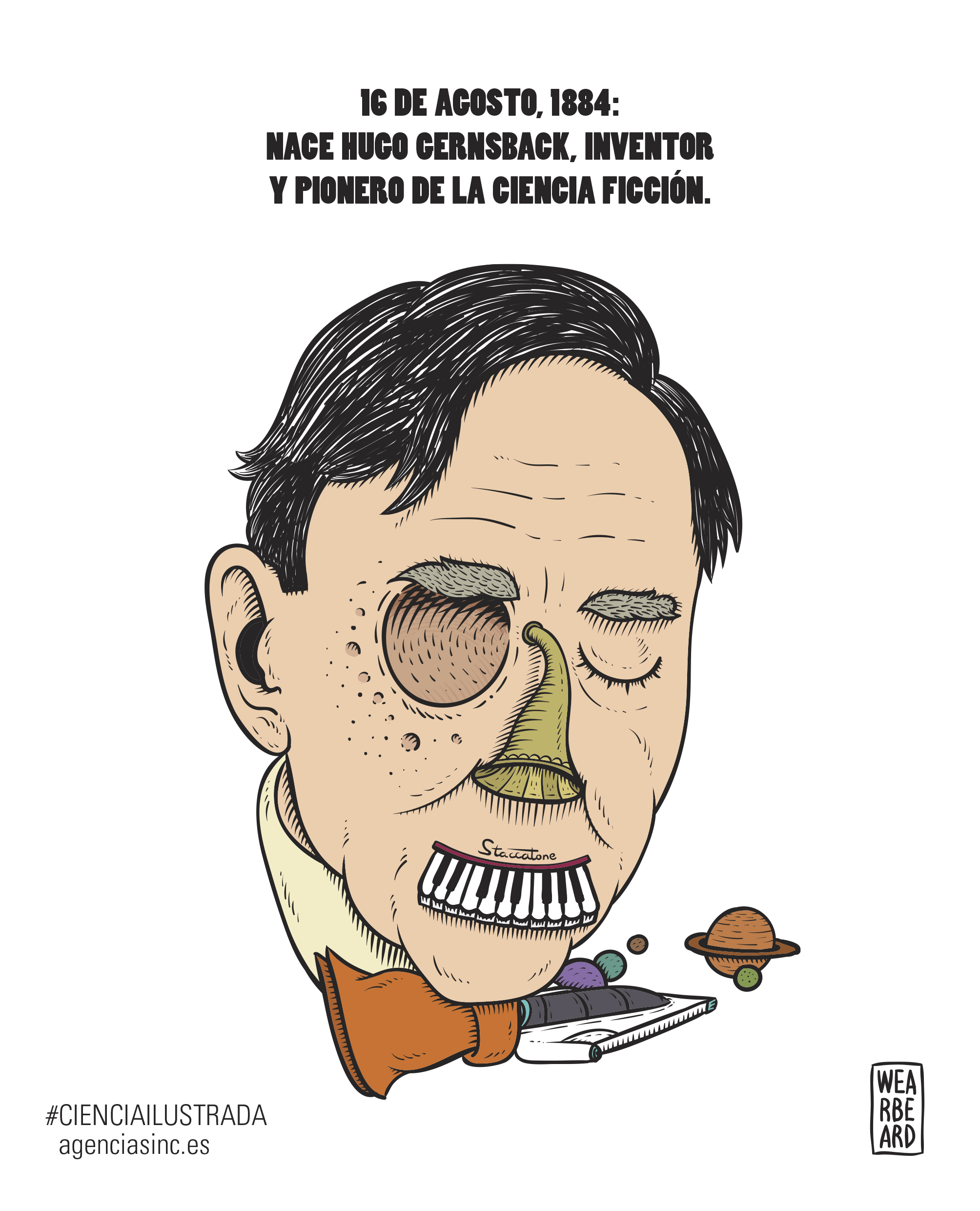 Hugo Gernsback, el padre de la ciencia ficción