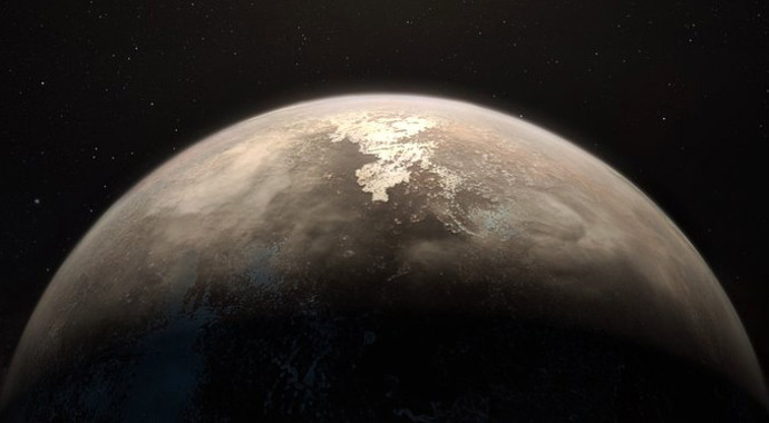 El mundo templado más cercano alrededor de una estrella tranquila