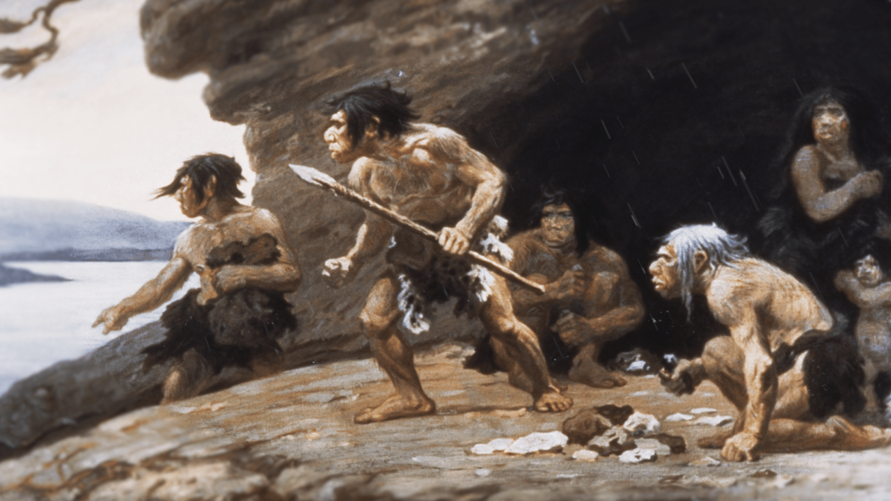 Neanderthals used their hands like tailors and painters