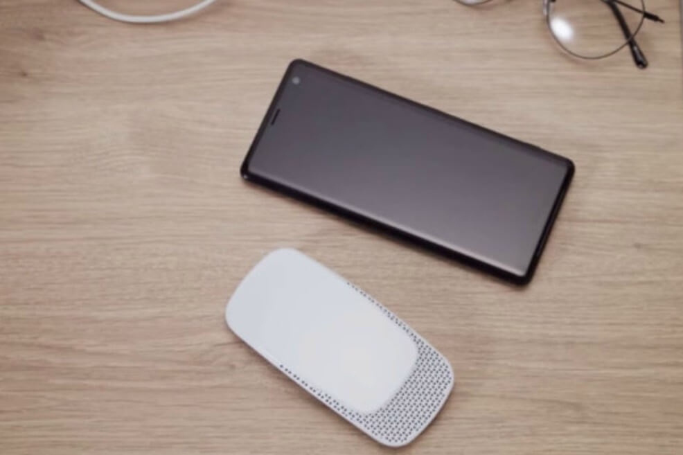 Aire acondicionado para llevar en el bolsillo de la camisa