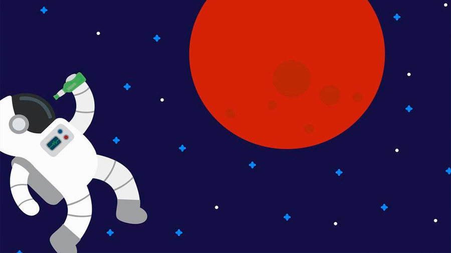 Científicos demuestran cómo la uva o el vino tinto ayudarán a los humanos a sobrevivir en Marte