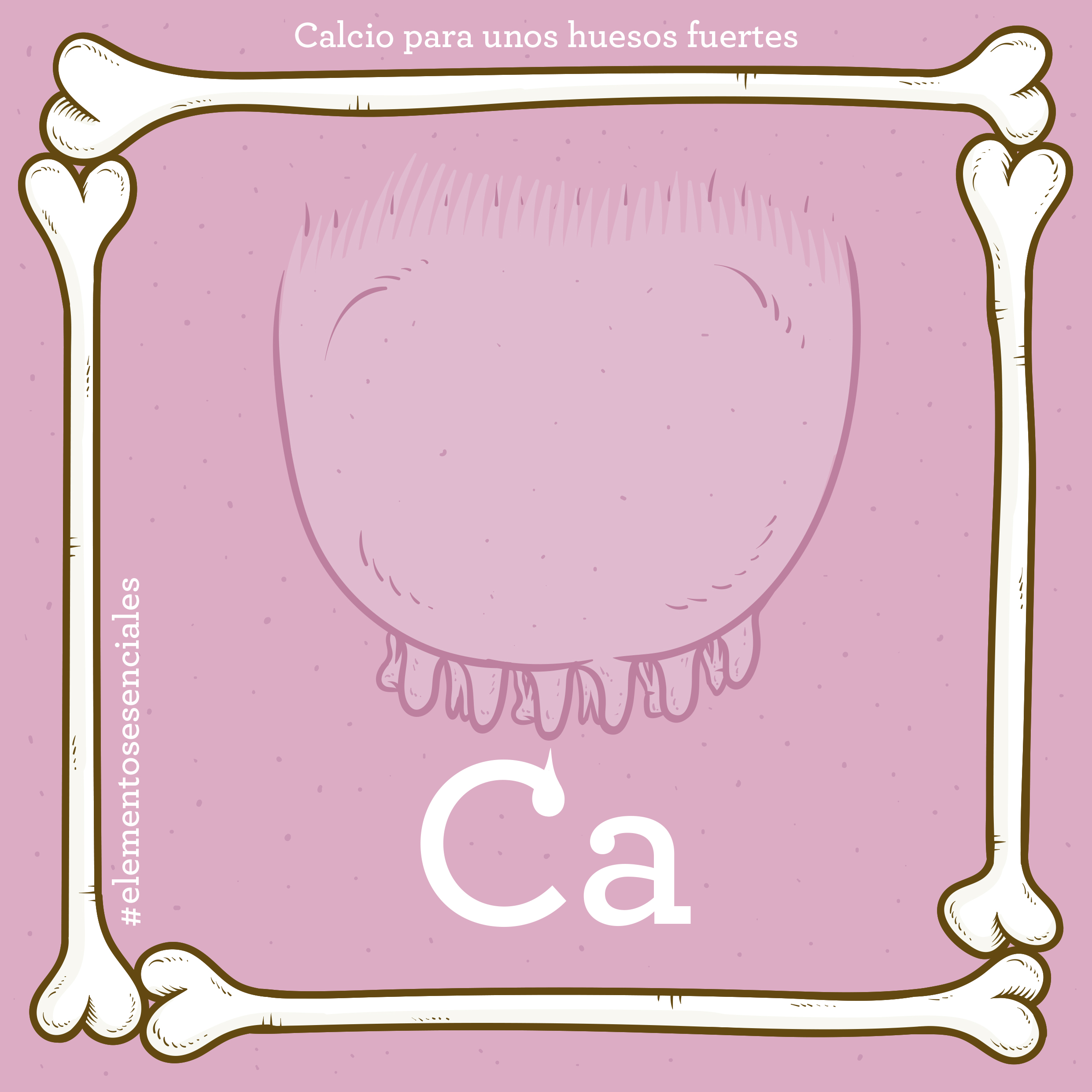 Calcio para unos huesos fuertes