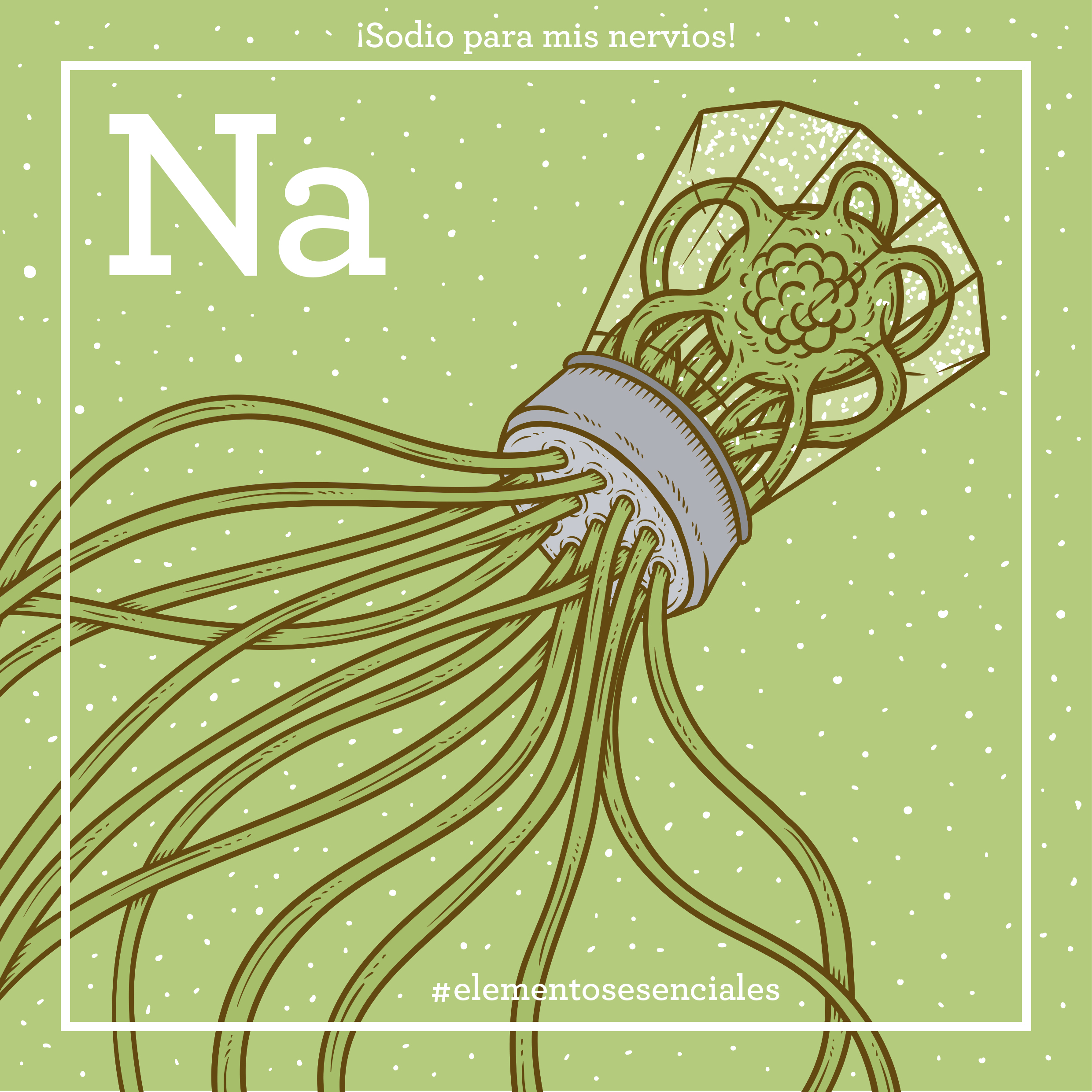 ¡Sodio para mis nervios!