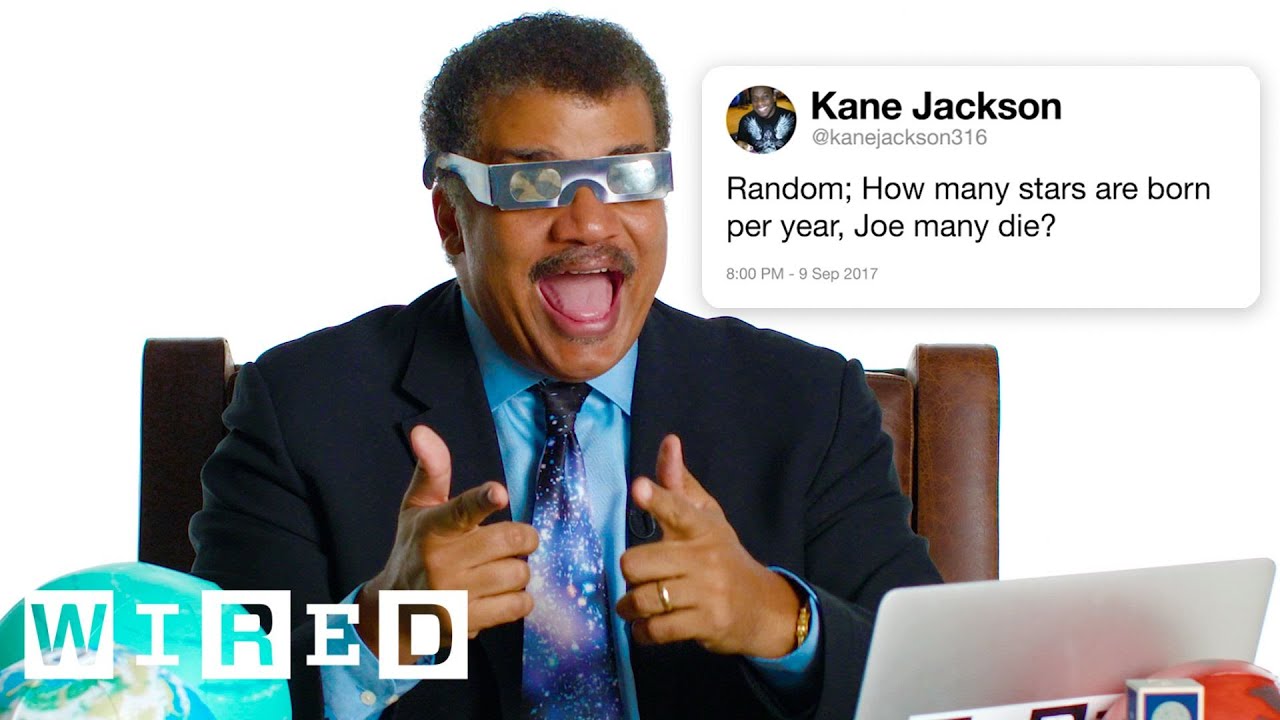Neil deGrasse Tyson Answers Science Questions From Twitter | Tech Support | WIRED