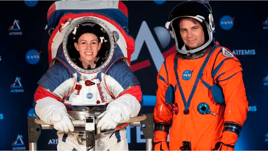 La NASA presenta sus nuevos trajes espaciales para volver a la Luna [VIDEO]